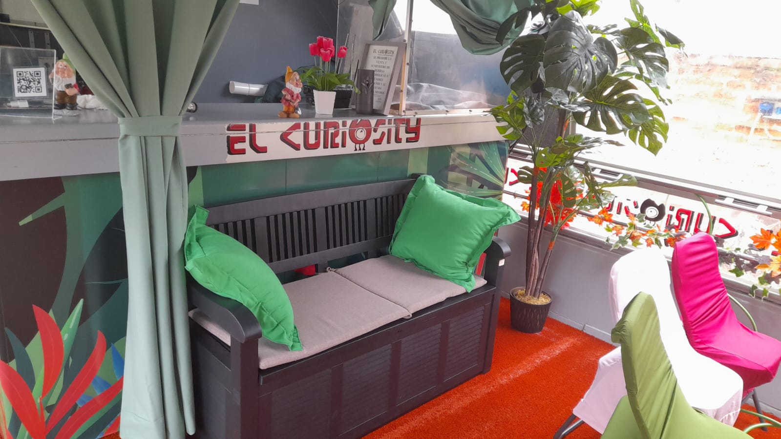 Zona interior de El Curiosity